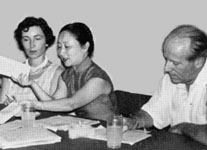 Alide and Wolfram Eberhard in Taiwan, April 1960