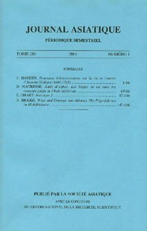 Journal Asiatique (founded in 1829; the oldext Orientological journal)
